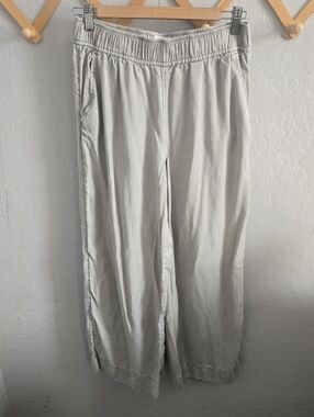 C&C Lyocell Wide Leg Cropped Lounge Pants size S